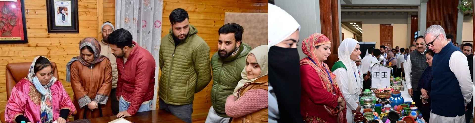 Omar Abdullah, Sakina Itoo JKTET Seminar